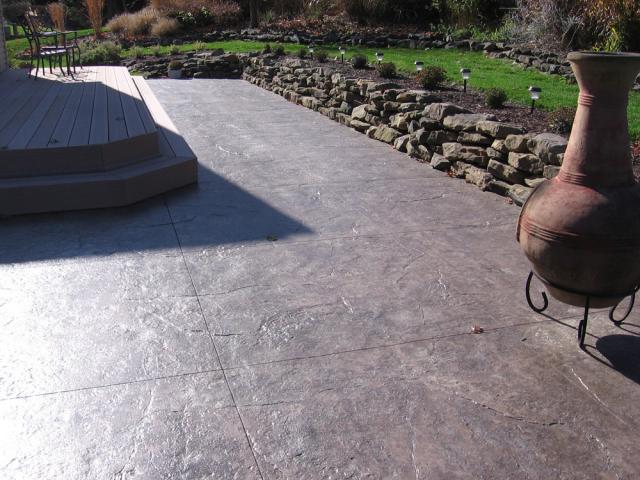 Metric Concrete Stamped Patterns Gallery - How Much Does A 12×12 Stamped Concrete Patio Cost
